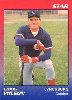 1989 Star Lynchburg Red Sox #22 Craig Wilson Front