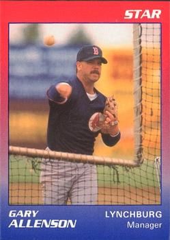 1989 Star Lynchburg Red Sox #23 Gary Allenson Front
