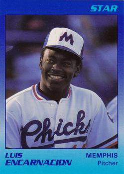 1989 Star Memphis Chicks #10 Luis Encarnacion Front