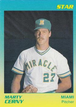 1989 Star Miami Miracle II #3 Marty Cerny Front