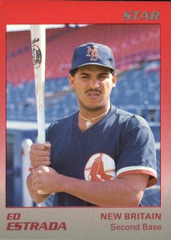 1989 Star New Britain Red Sox #1 Ed Estrada Front