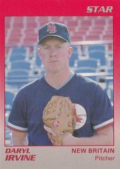 1989 Star New Britain Red Sox #7 Daryl Irvine Front