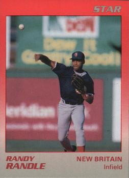 1989 Star New Britain Red Sox #17 Randy Randle Front