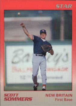 1989 Star New Britain Red Sox #19 Scott Sommers Front