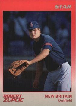 1989 Star New Britain Red Sox #22 Robert Zupcic Front