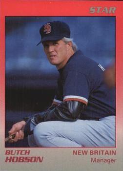 1989 Star New Britain Red Sox #23 Butch Hobson Front