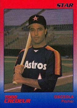 1989 Star Osceola Astros #5 Todd Credeur Front