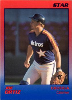 1989 Star Osceola Astros #15 Joe Ortiz Front