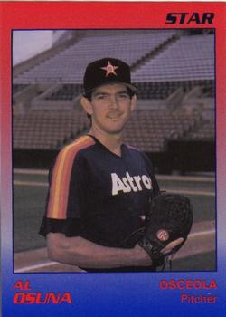 1989 Star Osceola Astros #16 Al Osuna Front