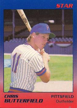 1989 Star Pittsfield Mets #1 Chris Butterfield Front