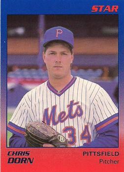 1989 Star Pittsfield Mets #4 Chris Dorn Front