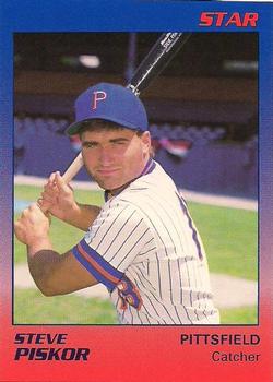 1989 Star Pittsfield Mets #19 Steve Piskor Front