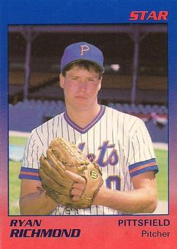 1989 Star Pittsfield Mets #21 Ryan Richmond Front