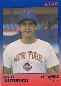 1989 Star Pittsfield Mets #26 Steve Jacobucci Front