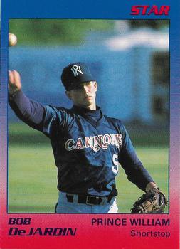 1989 Star Prince William Cannons #4 Bobby DeJardin Front