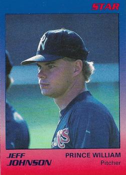 1989 Star Prince William Cannons #9 Jeff Johnson Front