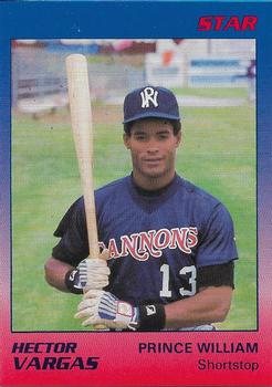1989 Star Prince William Cannons #23 Hector Vargas Front