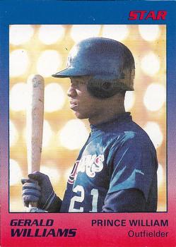 1989 Star Prince William Cannons #25 Gerald Williams Front