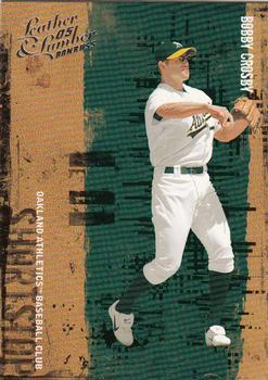 2005 Donruss Leather & Lumber #17 Bobby Crosby Front
