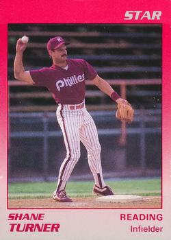 1989 Star Reading Phillies #24 Shane Turner Front
