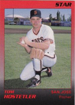 1989 Star San Jose Giants #15 Tom Hostetler Front