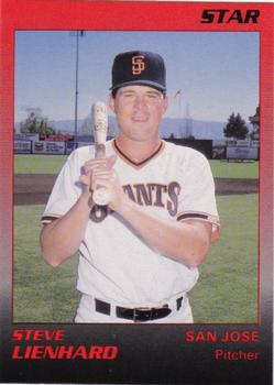 1989 Star San Jose Giants #17 Steve Lienhard Front