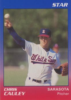 1989 Star Sarasota White Sox #4 Chris Cauley Front