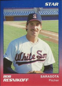1989 Star Sarasota White Sox #19 Bob Resnikoff Front