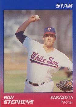 1989 Star Sarasota White Sox #22 Ron Stephens Front