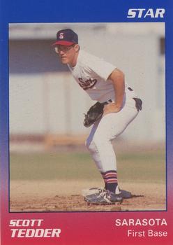 1989 Star Sarasota White Sox #24 Scott Tedder Front