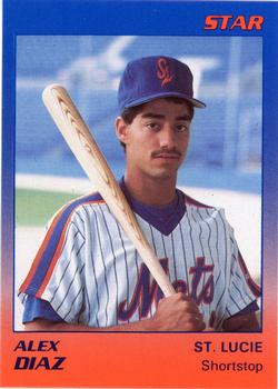 1989 Star St. Lucie Mets #3 Alex Diaz Front