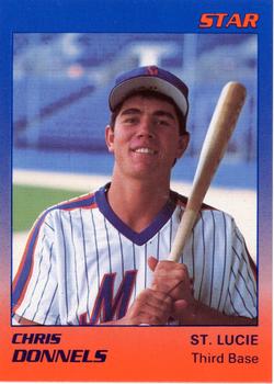 1989 Star St. Lucie Mets #5 Chris Donnels Front