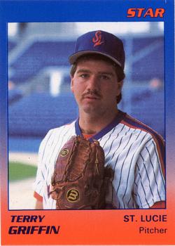 1989 Star St. Lucie Mets #8 Terry Griffin Front