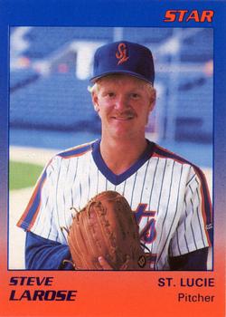 1989 Star St. Lucie Mets #13 Steve Larose Front