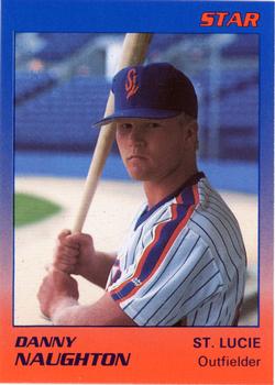 1989 Star St. Lucie Mets #18 Danny Naughton Front