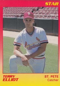 1989 Star St. Petersburg Cardinals #10 Terry Elliot Front