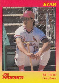 1989 Star St. Petersburg Cardinals #11 Joe Federico Front