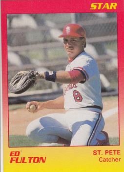 1989 Star St. Petersburg Cardinals #13 Ed Fulton Front