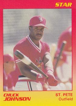 1989 Star St. Petersburg Cardinals #19 Chuck Johnson Front