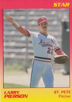 1989 Star St. Petersburg Cardinals #22 Larry Pierson Front