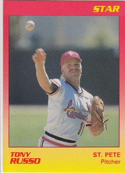 1989 Star St. Petersburg Cardinals #23 Tony Russo Front