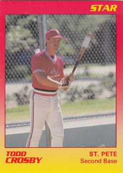 1989 Star St. Petersburg Cardinals #9 Todd Crosby Front