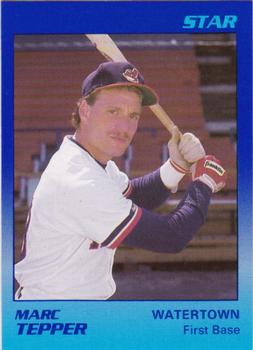 1989 Star Watertown Indians #21 Marc Tepper Front