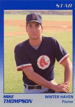 1989 Star Winter Haven Red Sox #24 Mike Thompson Front
