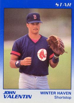 1989 Star Winter Haven Red Sox #25 John Valentin Front