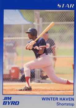 1989 Star Winter Haven Red Sox #2 Jim Byrd Front