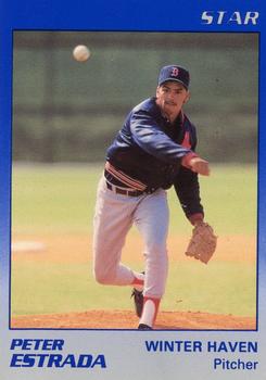 1989 Star Winter Haven Red Sox #6 Peter Estrada Front