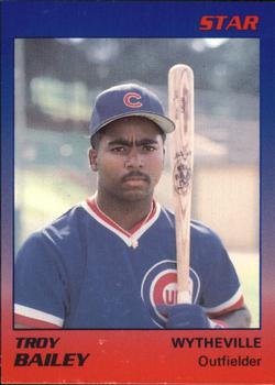 1989 Star Wytheville Cubs #2 Troy Bailey Front