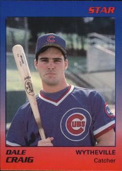 1989 Star Wytheville Cubs #7 Dale Craig Front