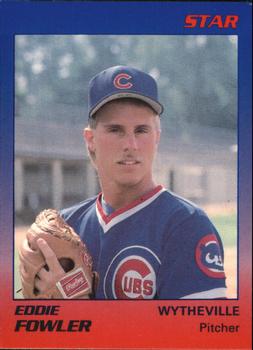 1989 Star Wytheville Cubs #10 Eddie Fowler Front